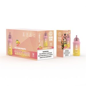 Uzy Bang King 12000 Puffs Disposable Vape E Cigarette 10 Flavors 0% 2% 3% 5%