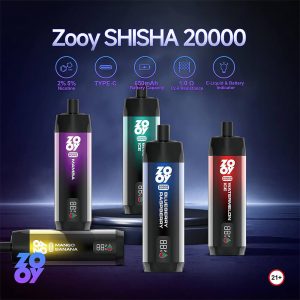 ZOOY Shisha 20000 PUFF Disposable Vape In Sales